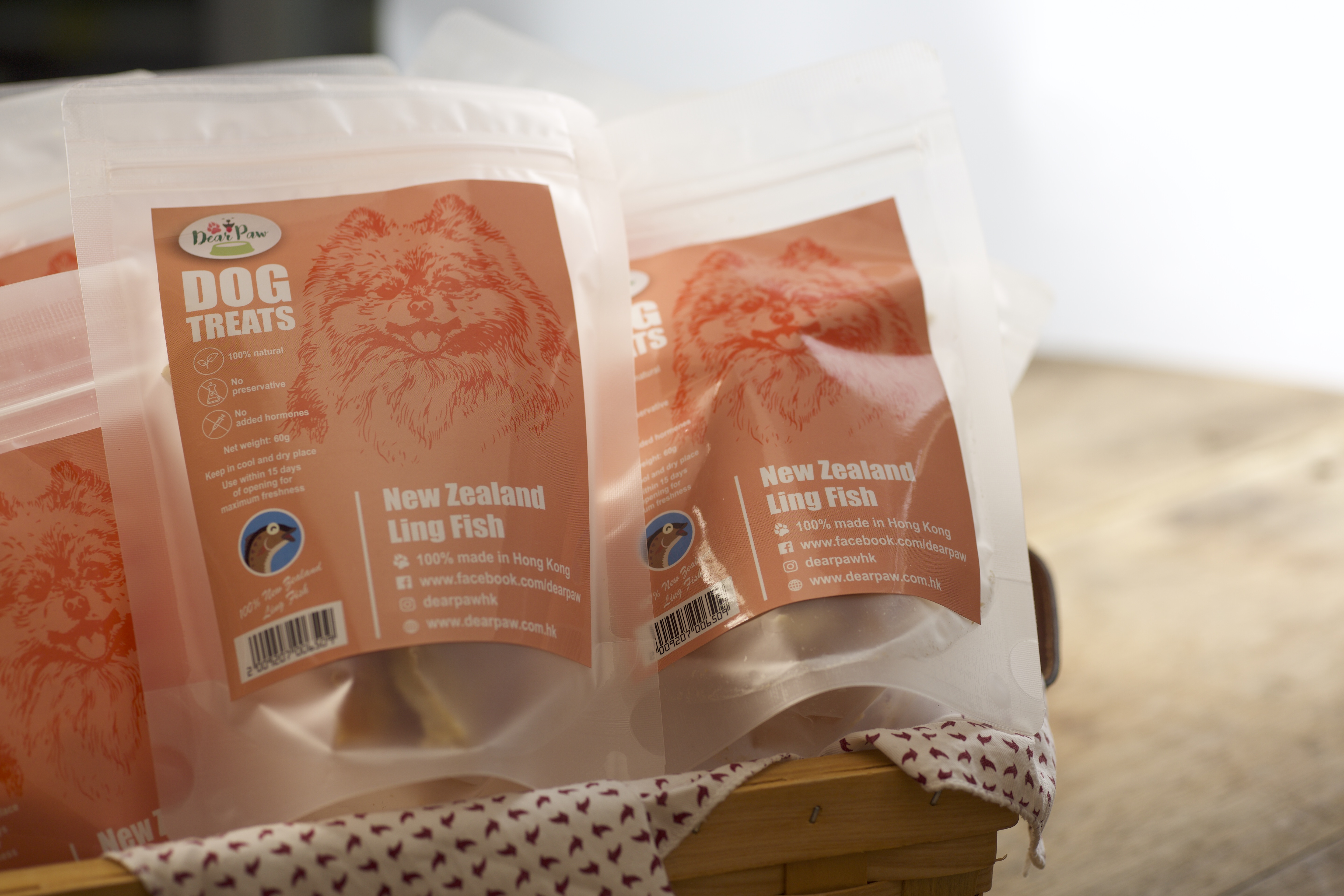 New Zealand Ling Fish packaging